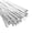 100pcs, variant on 100-Pack Metal Zip Ties 11.8 inch, Heavy Duty 304 Stainless Steel Self-Locking Cable Ties for Outdoor Use, Multifunctional Cable Ties for Exhaust Wrap, Chain Link Fence Parts, Farms, Pipes