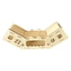 thumbnail image 4 of Madriguera de madera para hámster con 3 secciones para roedores y mascotas pequeñas (30 x 6,5 x 12 cm), accesorios, rampa para escalar y escondite., 4 of 9