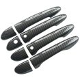thumbnail image 1 of Cubierta de la manija de la puerta de la fibra de carbono para Mazda 2 3 6 Cx-3 Cx-5 Cx-9 Afortunado Sencillez, 1 of 5