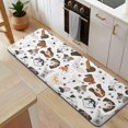 thumbnail image 5 of Dachshund Dog Boston Terrier Dog Kitchen Rug Mat,Kitchen Runner Rugs Non Skid Washable,Decorative Kitchen Floor Mats for Kitchen,Sink,Laundry,17"x47.2", 5 of 7