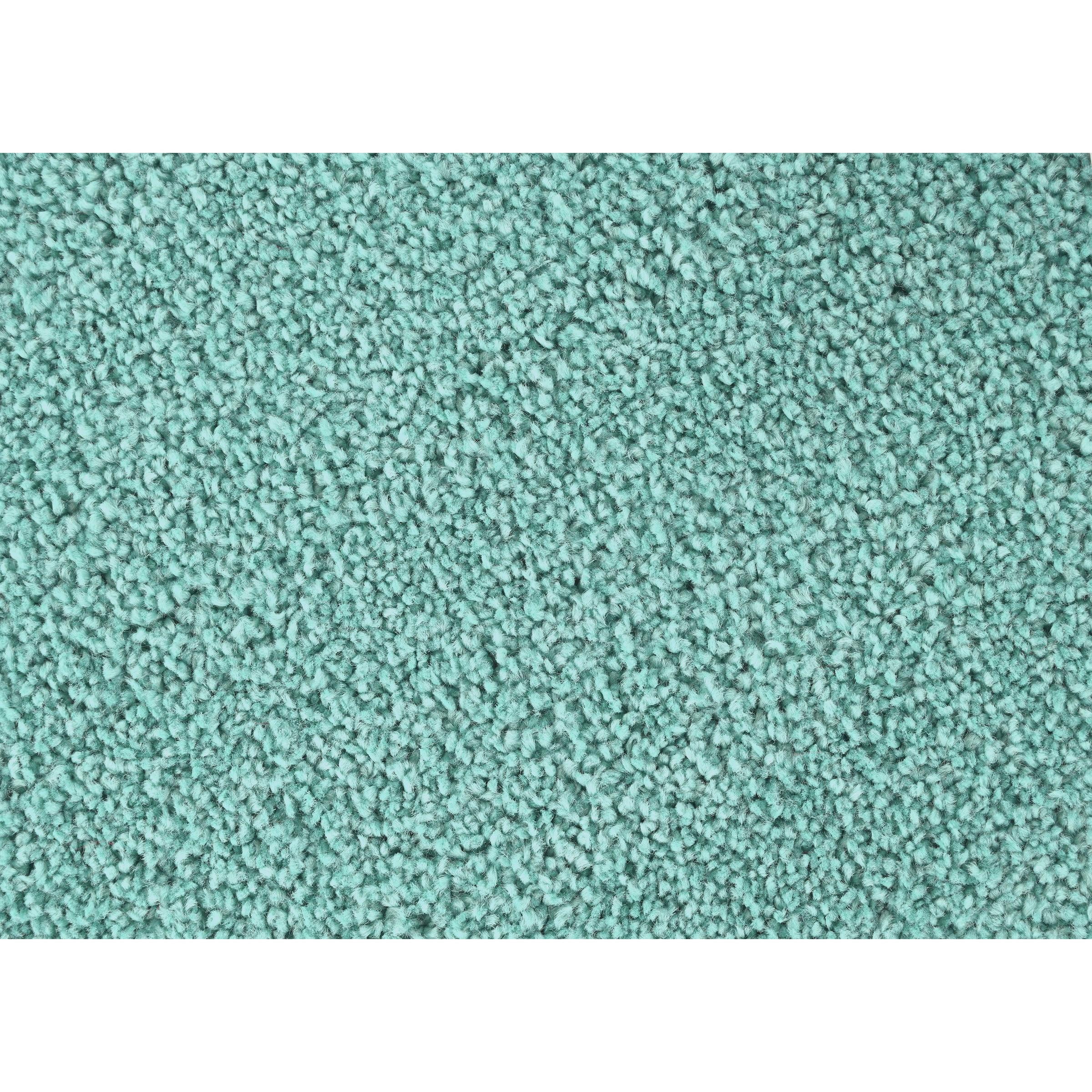 Garland Rug Palmer Plush Washable Sea Foam Indoor Area Rug, 3' x 5'