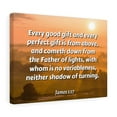 thumbnail image 5 of Scripture Walls  Father Of Light James 1:17 Bible Verse Canvas Christian Wall Art Ready to Hang Unframed, 5 of 16