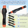 thumbnail image 4 of YSTIANN Golf Grip Trainer for Right-Handed Beginners to Improve Swing Mechanics and Train Correct Hand Position, Golf Training Aid, Ideal for Practice Sessions, Suitable for Skill Building WJ94-1537, 4 of 7