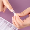 thumbnail image 4 of Poly-Extension Gel Form Builder Gel Molds Oval False Tips for Gel Manicure Art Designs, 4 of 8