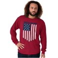 thumbnail image 5 of Unity Freedom Patriotic American Flag Long Sleeve TShirt Men Women Brisco Brands S, 5 of 6