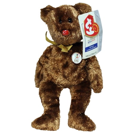Ty Beanie Baby: Champion Turkey FIFA World Cup Bear | Stuffed Animal | MWMT price history on PriceWatchPro