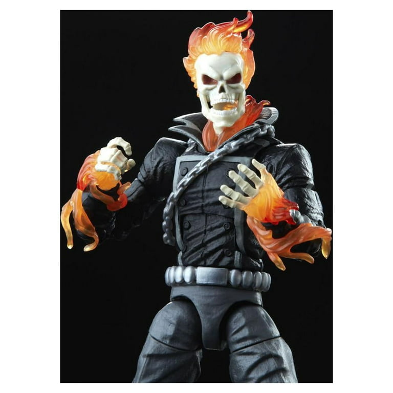 Marvel Legends Series 6-inch Ghost Rider Action Figure with Flame