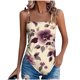 thumbnail image 3 of TaTaai Women Bohemian Camisole Tank Top Retro Cute Irregular Hem Sleeveless T-shirt Versatile Fashion Casual Breathable No Fading Machine Washable Daily Wear Fashion Top Gift, 3 of 6