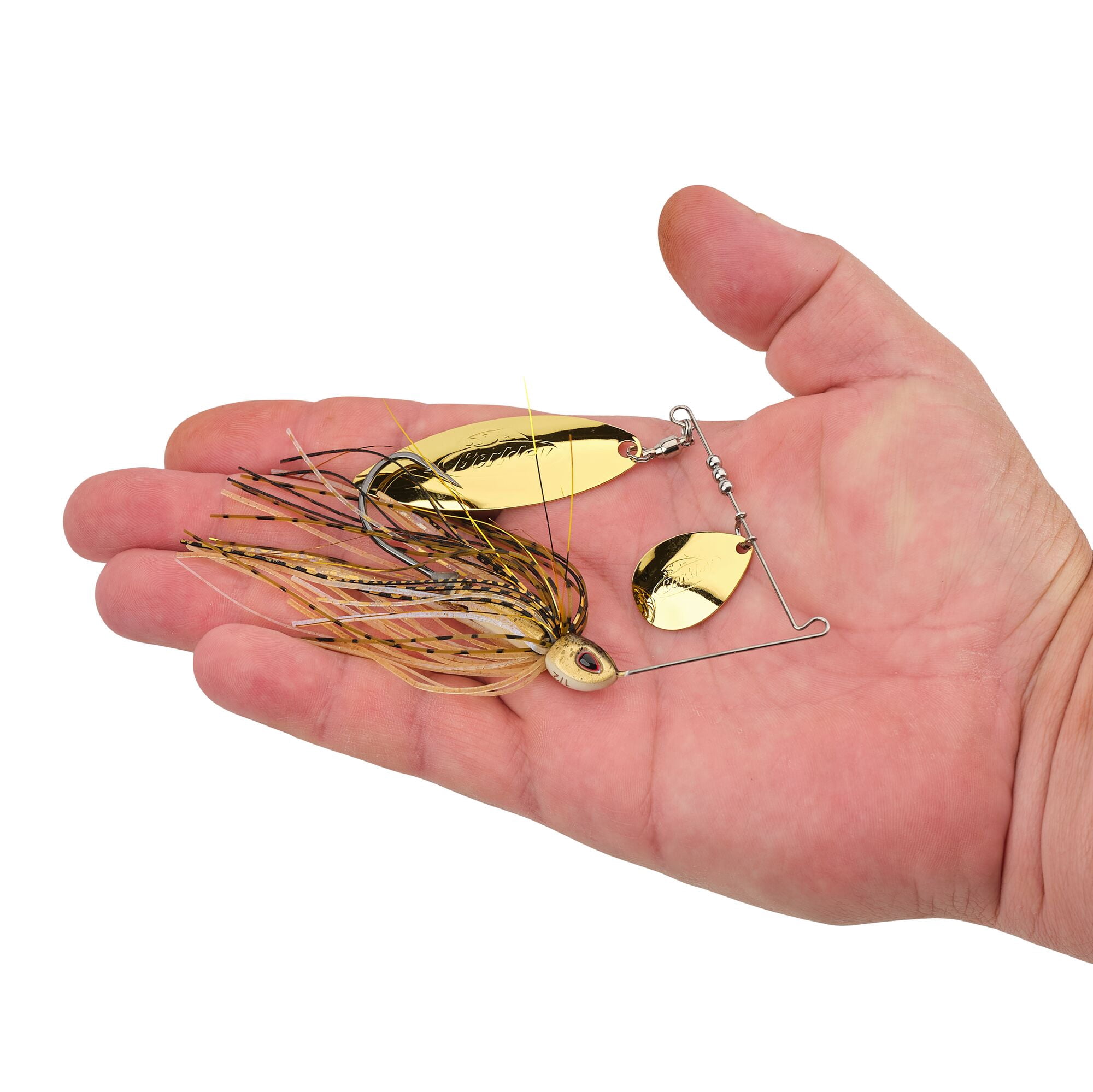 Berkley Power® Blade Compact, Spinnerbaits, Golden Shiner/Gold + Gold (1-count)