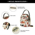 thumbnail image 4 of FORMRS Crossbody Bag for Women Shoulder Cell Phone Purse with Zipper, Christmas Gift Train, 4 of 7