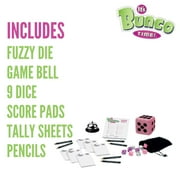 Bunco Deluxe Dice Party Game Set - Fast-paced Fun for 4-12 Players, Complete with Die and Game Bell - Ideal for Bunco Party