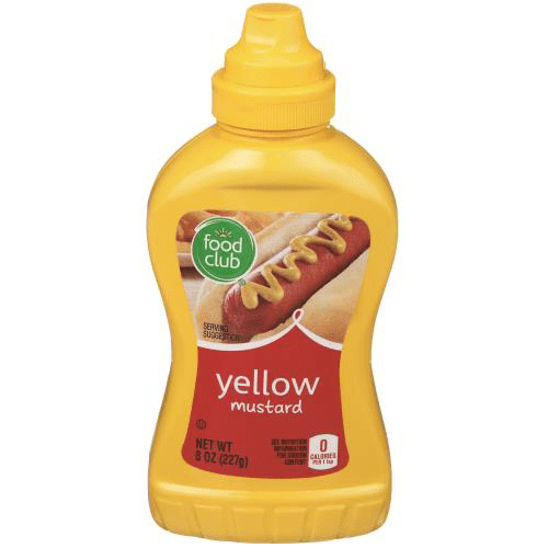 Food Club, Yellow Mustard - Walmart.com - Walmart.com