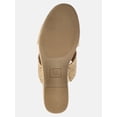 thumbnail image 5 of Time and Tru Women's Crossband Wedge Sandal, 5 of 6