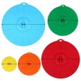 thumbnail image 2 of Silicone Lids,Reusable Heat Resistant Suction Lids,Food Suction Lids,Silicone Suction Lids For Cups,Bowls,Plates,Pots,Pans,Stove Top,Oven 20CM, 2 of 8