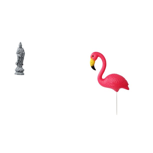 Estatua De Pájaro Guan Yin, Figura Decorativa, Regalo Tradicional, Escultura De Buda Femenina, Flamenco, Estaca De Jardín, Accesorios Para Estantería, Armario, Escritorio, Vacaciones,