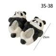 thumbnail image 7 of Warm Winter Slippers for Women Home Shoes Casual Animal Cartoon Nonslip Plush Slippers Furry Panda Slippers for Winter Girls , 25cm, 7 of 7