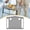 Grey, variant on Voxware Walkers Tray Craft Replacement Portable Food Tray for Meals Nursing Everyday gray