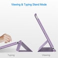 thumbnail image 5 of Trifold Stand Smart Cover Protective Tablet Case Slim Soft TPU Back Case with Auto Sleep/Wake for Apple iPad Air 2, 5 of 5