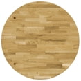 thumbnail image 2 of vidaXL Plateau de Table en Bois de Chêne Massif Rond 44 mm 400 mm, 2 of 4