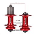 thumbnail image 2 of Compatible Withcompatible Withblooke Bicycle Hub 32hole Disc Brake Dt100 Front Rear Bike Hub Black, 2 of 4