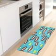 thumbnail image 5 of Bath Mat, Soft Absorbency Bath Rug, Football Pattern Bath Mats for Bathroom, Living Room Bedroom Home Floor Mat, Bath Mat for Tub Non Slip 20 x 39 Inch Home Decorations, 5 of 7