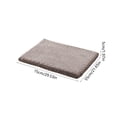 thumbnail image 3 of Dog Bed Crate Mat, Soft Durable Washable Anti-Slip Kennel Pad for Dogs & Cats, Non-Slip Kennel Pad for Crate/Floor/Car (Gray, 21''X30''), 3 of 6