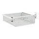 thumbnail image 2 of Cesta de almacenamiento invisible para debajo del cajón, caja de almacenamiento, accesorios de oficina, deslizante Blanco M, 2 of 9