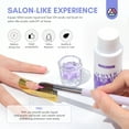 thumbnail image 4 of SAVILAND Monomer Acrylic Nail Liquid: 4 oz Acrylic Liquid Monomer with #12 Acrylic Nail Brush for Acrylic Powder Application, Non-Yellowing Acrylic Nail Monomer Liquid for DIY Home & Nail Salon Use, 4 of 8