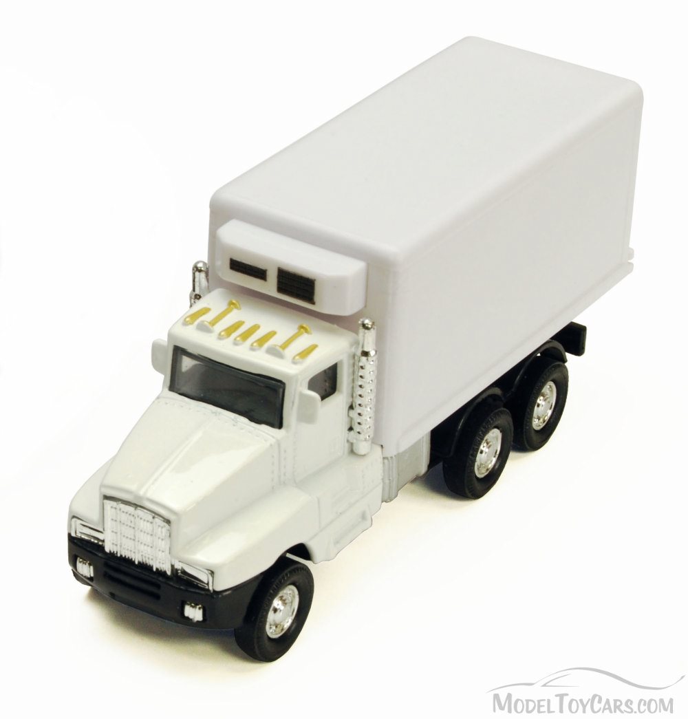 Super Transporter w/ Refrigerator, White - Showcasts 9912/3RW - 5.5 Inch Scale Diecast Model Replica (Brand New, but NOT IN BOX) - image 2 of 2