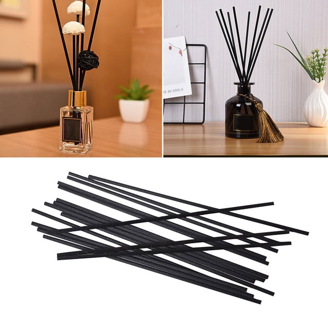 BEADCEST 50Pack Aroma Diffusers for Home Use with 10.4In Long 0.12In Diameter Diffuser Sticks
