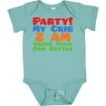 thumbnail image 3 of Inktastic Party at My Crib Boys or Girls Baby Bodysuit, 3 of 5
