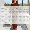 thumbnail image 2 of Cethrio Girls Casual Outfit Sets, Spring Fall 2 Piece Daily Long Sleeve Kids Clothing Sets Size 13-14 Years Brown, 2 of 6