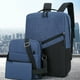 thumbnail image 4 of Mochila de Moda Xihbxyly Tres piezas con Carga USB para Ordenador portátil hombre de negocios Alta capacidad, 4 of 5