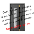 thumbnail image 5 of Fireproof and explosion-proof cast aluminum door villa door double door rural self-built houses to enter the household anti-theft copper custom, 5 of 5