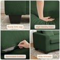 thumbnail image 5 of M optimized 83" Loveseat Couch, Comfy Teddy Velvet Sofa with Deep Seats, Modern Cloud Couch for Living Room, Bedroom, Office, Soft & Stylish Design, 5 of 7