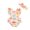 Multicolor, variant on Aojekbee Baby Girls Summer Romper Flying Sleeve Tiered Ruffle Floral Romper with Headband