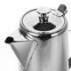 thumbnail image 2 of Jarra de agua fría de acero inoxidable espesada con tapa plana, contenedor de agua de gran capacidad de 2 l, suministros de oficina para servir jugo frío, té, 2 of 7