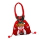 thumbnail image 4 of Bolsa de regalo navideña para muñecas, bolsa de regalo navideña con asas, bolsa portátil para regalos Muñeco de nieve rojo, 4 of 9