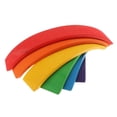 thumbnail image 2 of LeeQinersw Wooden Rainbow Blocks Building Blocks Stacking Construction Toy For Toddlers, 2 of 8