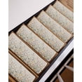thumbnail image 7 of Stair Treads for Wooden Steps, Vintage Botanical Peel and Stick Stair Treads with Adhesive, Spring Floral Summer Botanical Rustic Non Slip Indoor Stairs Runner Rugs Mats for Elders Dogs 8"x30"4PCS, 7 of 7