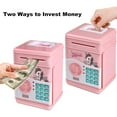 thumbnail image 3 of Kids Piggy Bank for Girls - Toys for 5 6 7 8 9 10 Year Old Girl Birthday Gifts - Electronic Piggy Bank ATM Machine Money Safe for Kids Toys Age 6-8-10, Dinosaur, 3 of 7