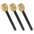 thumbnail image 2 of MOVTOTOP Simulation Prop Microphone 3Pcs Glitter Microphone For Themed Parties, 2 of 7