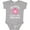 AC-Heather Grey, variant on Inktastic My Auntie Loves Me Girls Bear Girls Baby Bodysuit