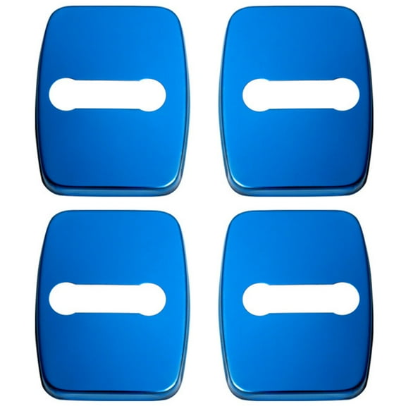 MLINS  4 Pcs Door Striker Cover Locking Anti-rust Car Protection