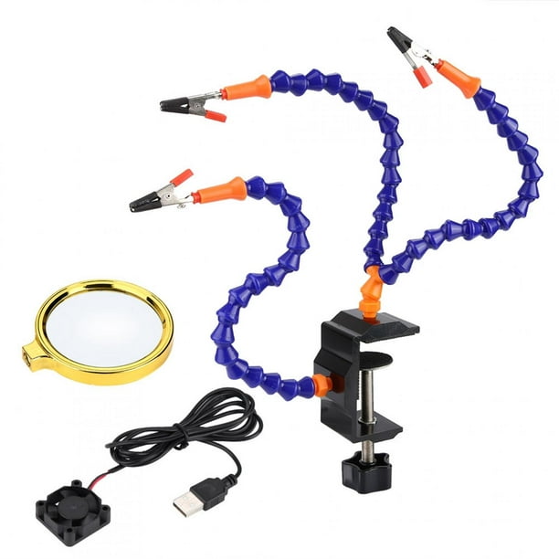 Rdeghly Metal Soldering Station Table Clip For Electronics Repair