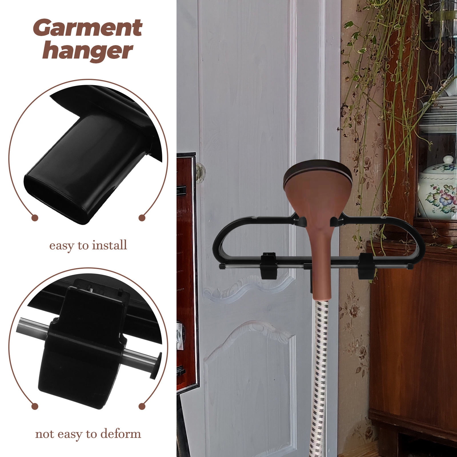 WHAMVOX Steam Rack Garment Hanger Coat Hanger Ironing Steamer Clothes Hanger Pants Hanger