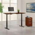 thumbnail image 2 of Move 60 Series 60W x 30D Adjustable Desk Set in Hansen Cherry - Engineered Wood, 2 of 8