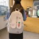 thumbnail image 5 of Mochila de moda para niños Mochila grande para estudiantes Mochila con decoración de animales lindos (Blanco) FLhrweasw Nuevo, 5 of 7