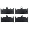 thumbnail image 2 of KMG Front Brake Pads Compatible with 2002 Kawasaki ZX6R ZX636 - Non-Metallic Organic NAO Brake Pads Set, 2 of 4