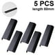 thumbnail image 1 of Paquete de 5 tiradores para muebles, tiradores de armario de aluminio, tiradores de cocina modernos, tiradores de puerta curvos, tiradores de cajones ocultos, tiradores de armario, dormitorio, baño Vhermosa 221065-1, 1 of 4